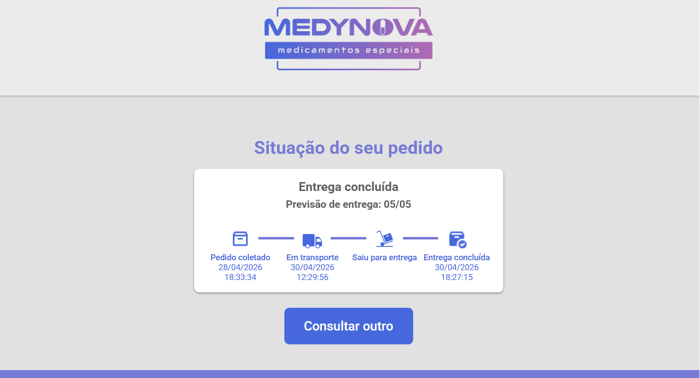 Sistema de Rastreamento de Pedidos